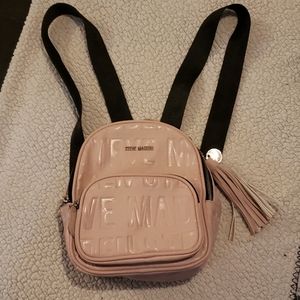 Steve Madden blush pink mini backpack ladies